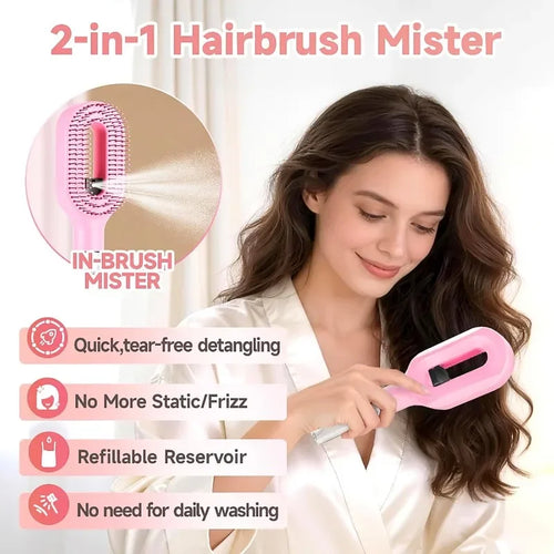 Spray & Style Hairbrush