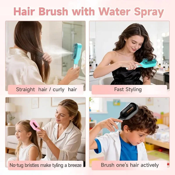 Spray & Style Hairbrush